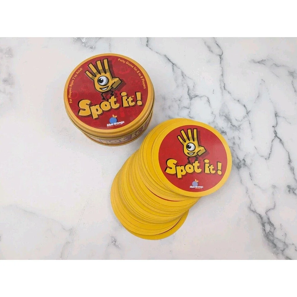Spot It - Party Game for 2-8 Players Ages 7 & Up - Asmodee Doable Game 2016